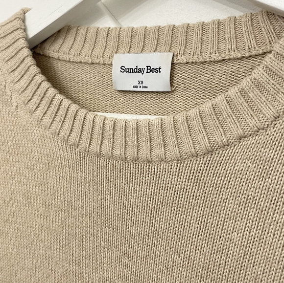 Aritzia Sunday Best Peggy crew neck sweater XS - Picture 4 of 6